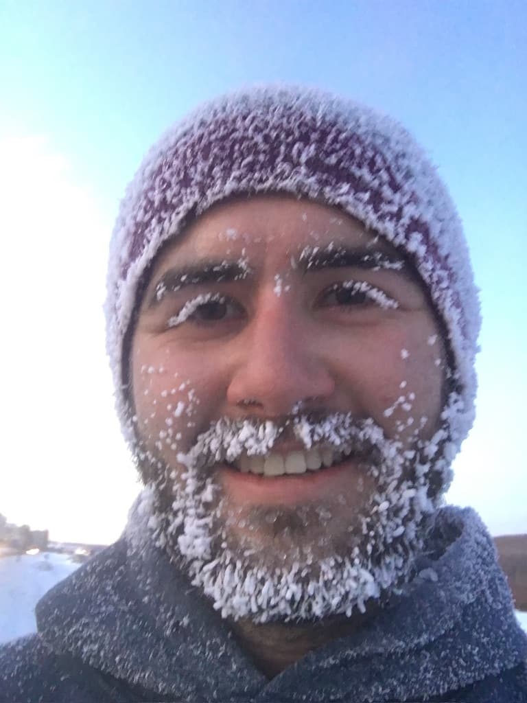 snow beard